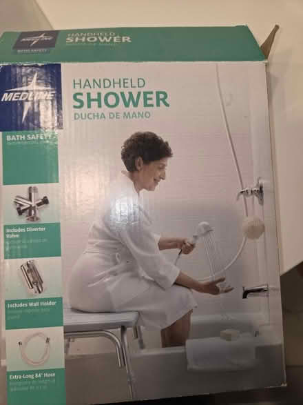 Photo of free Medline handheld shower hose/head (Glenview near Northbrook) #1