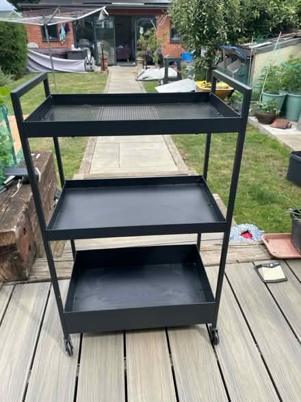 Photo of free Storage shelves on wheels (BR6 Orpington / Chelsfield) #3