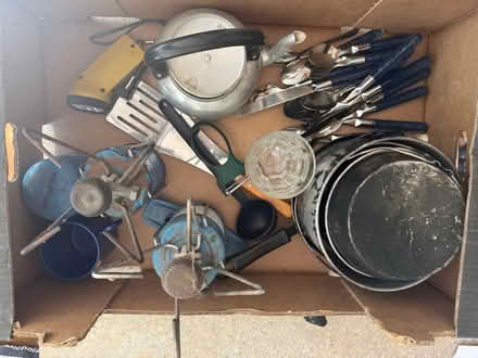 Photo of free Camping gear (HP27 Lacey Green) #1