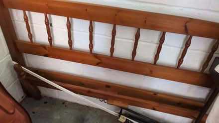 Photo of free Wooden bedhead (Byfleet KT14) #1