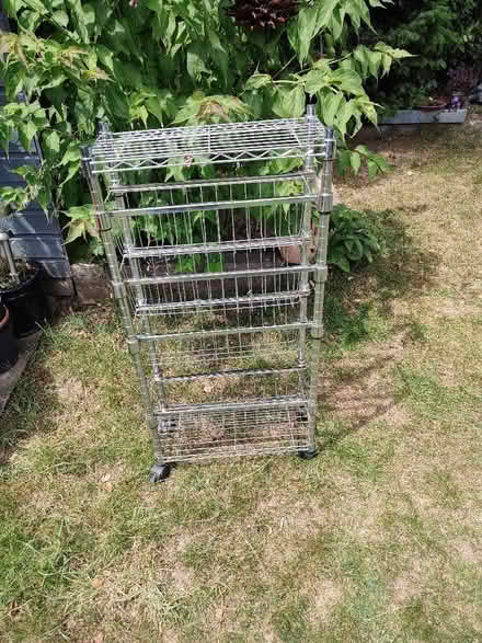 Photo of free Metal 4 drawer kitchen trolley (Tilekiln TN38) #1