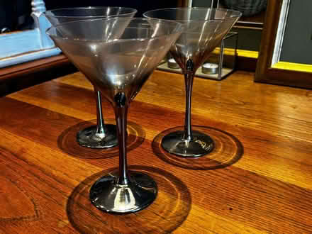 Photo of free 3 x large cocktail glasses (West Norwood SE21) #1