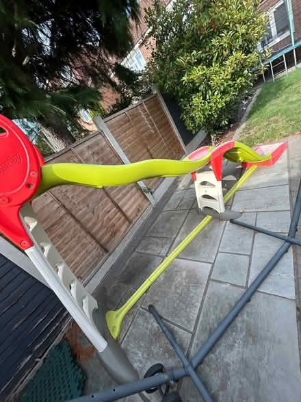 Photo of free Kids slide garden red yellow green (Elm Park RM12) #2