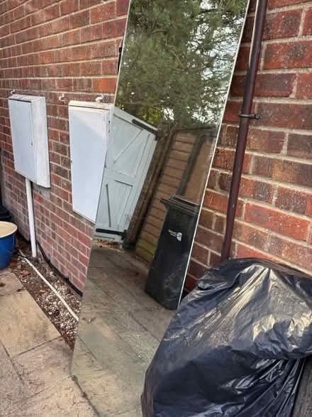 Photo of free Old mirror - for garden? (Ferndown BH22) #1