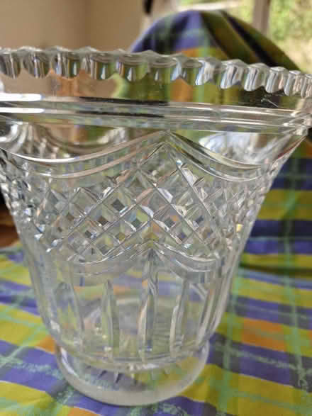 Photo of free Heavy cut glass vase (Hindhead, Surrey) #4