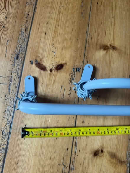 Photo of free 1.5m grey curtain poles (Lower Clapton E5) #4