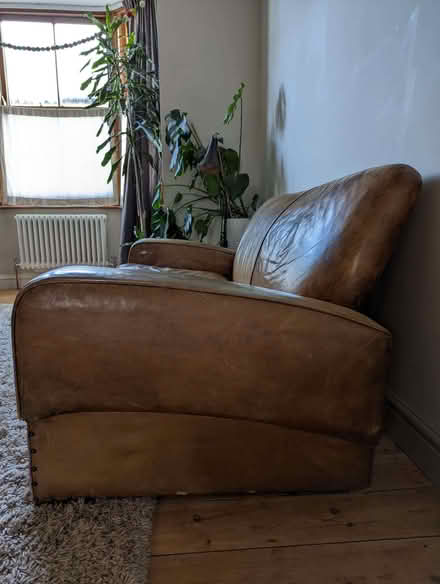 Photo of free 3 Seater Leather Sofa (Martyrs Field CT1) #2