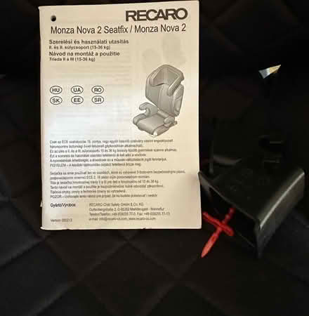 Photo of free Pair of Recaro Monza Nova child car seats (group 2-3) Isofix (Oxen End CM7) #4