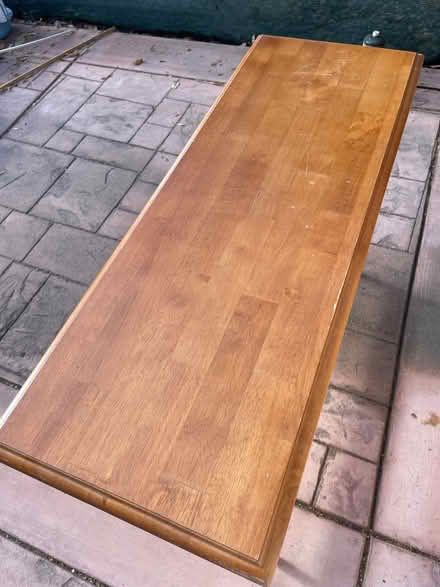 Photo of free Wooden folding table (Sunnyvale) #1