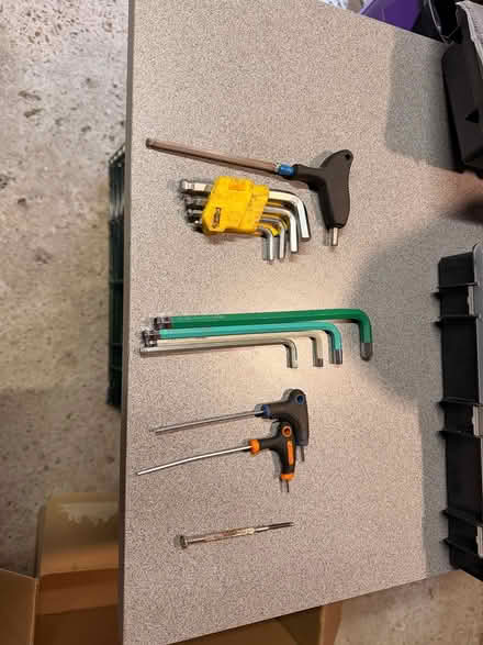 Photo of free Hex keys allen keys screwdrivers (CH43) #1