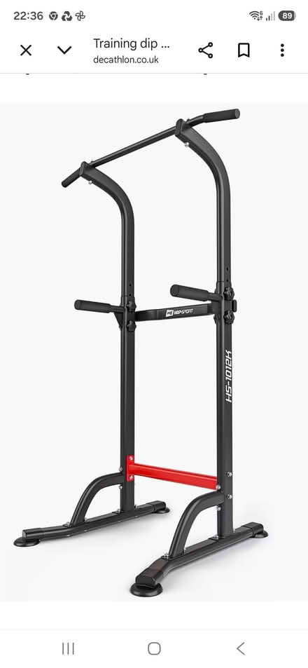 Photo of Pull up / Dips bars (Halifax HX1) #1