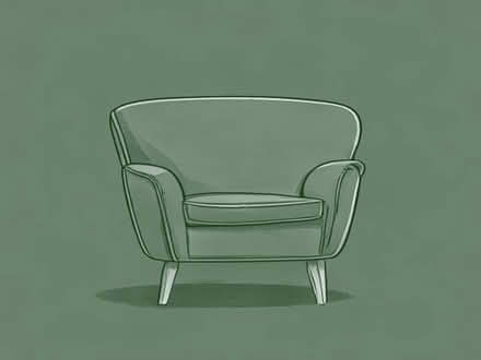 Photo of free Habitat Teal Fabric Chair (North Town GU12) #1