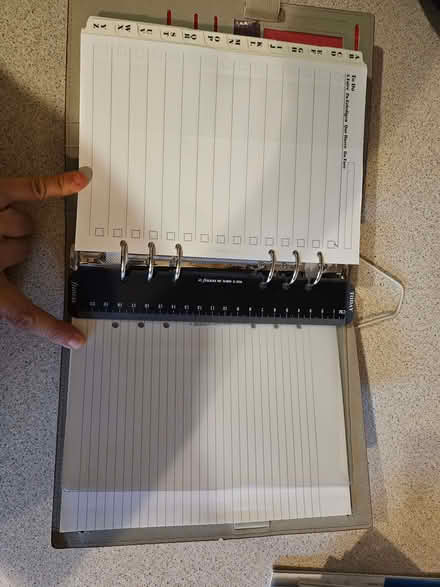 Photo of free Filofax A5 and Pocket Organiser and lots of spare paper (Woodingdean BN2) #2