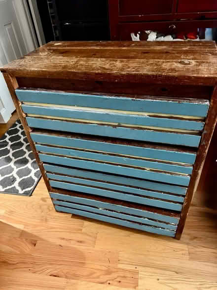 Photo of free Wooden dresser “artistic” (Devon and Western area) #1