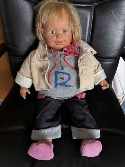 Photo of free Big doll soft and huggable (Bisley, surrey) #1