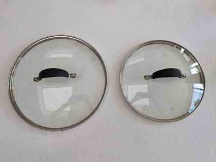 Photo of free Pan lids 24 and 28cm (Norbiton KT3) #1