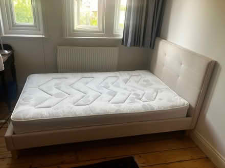 Photo of free Small double bed with mattress (Walton Manor OX2) #1