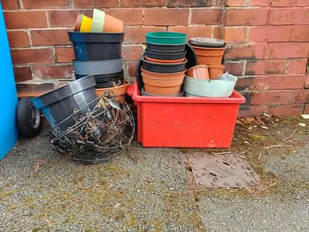 Photo of free Plastic plant pots (Manchester rusholme M14) #1