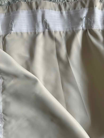Photo of free Damask blackout curtains (Lower Clapton E5) #3