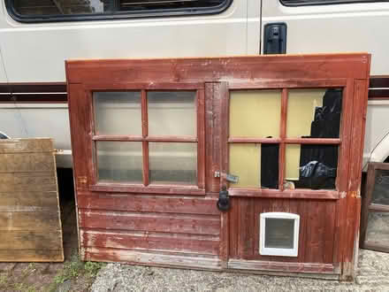 Photo of free Wood Shed door windows side (Beauchief S8) #2