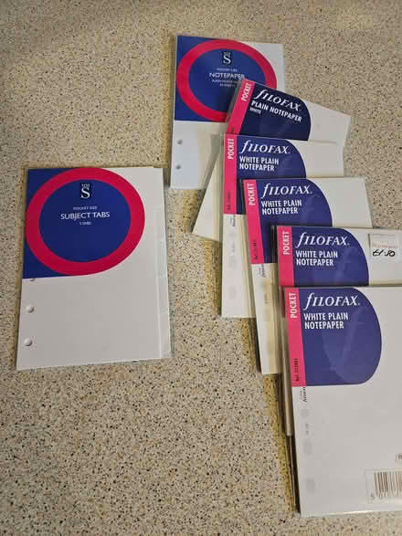 Photo of free Filofax A5 and Pocket Organiser and lots of spare paper (Woodingdean BN2) #4