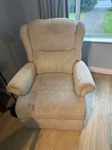 Photo of free Sofa and armchair (Lusk, Co Dublin) #1