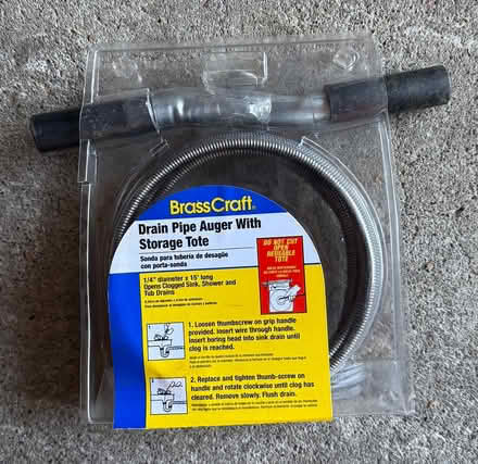 Photo of free Snake for Clogged Drain (Terra Linda) #1