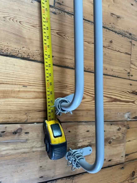 Photo of free 1.5m grey curtain poles (Lower Clapton E5) #3