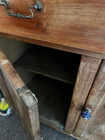 Photo of free Old wooden sideboard (Cheltenham) #2