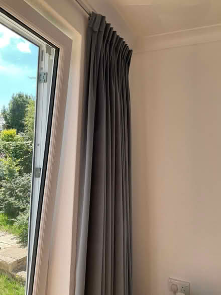 Photo of free 2 sets of full length velour curtains (Seaford BN25) #1