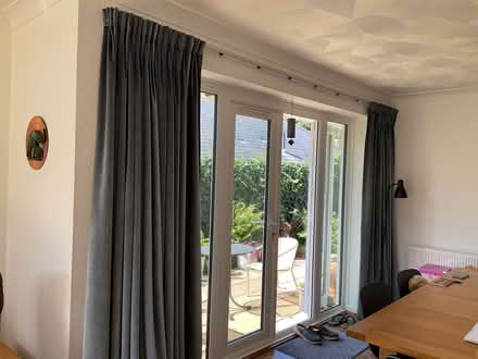 Photo of free 2 sets of full length velour curtains (Seaford BN25) #3