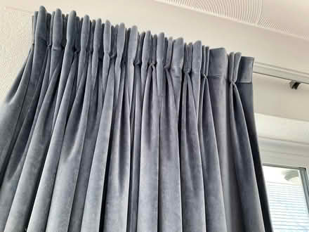 Photo of free 2 sets of full length velour curtains (Seaford BN25) #2
