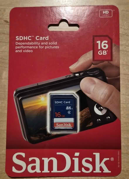 Photo of free 16gb SanDisk SD Card (Santa Clara) #1