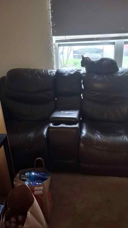 Photo of free Reclining love seat (Acton MA) #3