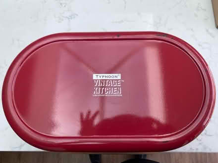 Photo of free Red Bread Bin (Witney OX28) #3