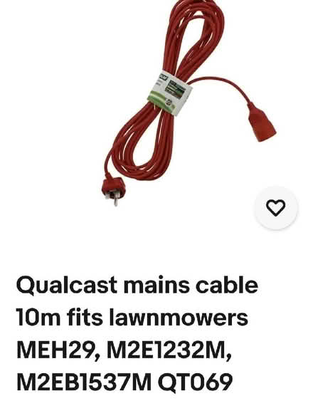 Photo of Lawn mower cable (Grove Park SE9) #1