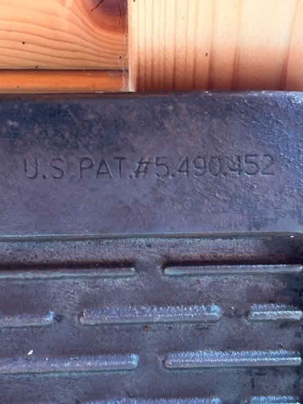 Photo of free BBQ cast iron griddle tray (St Neots PE19) #3