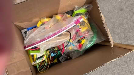 Photo of free Electric wiring stuff & hinges (Elm street opposite Aquavia rd) #1