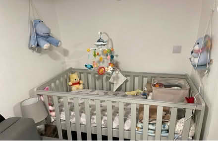 Photo of free John Lewis 3-1 baby cot frame (Kensington W8) #2