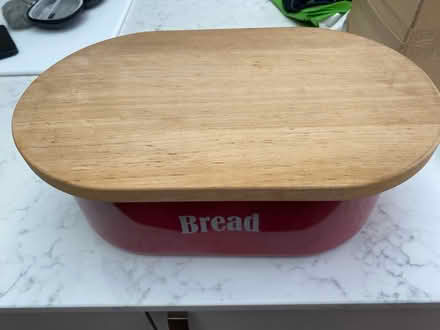 Photo of free Red Bread Bin (Witney OX28) #1