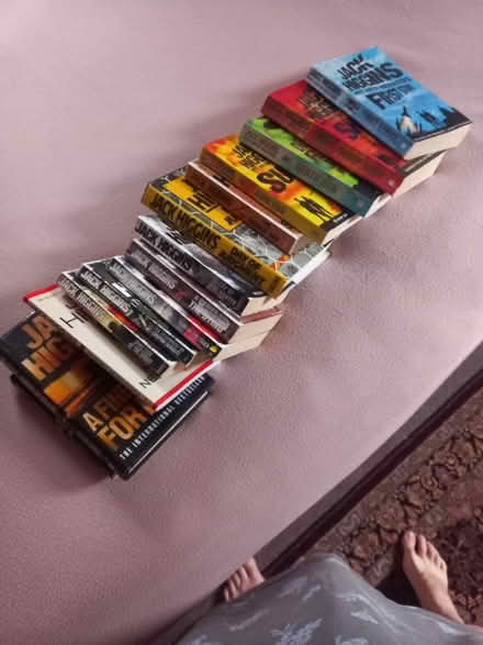 Photo of free Jack Higgins books (CV10) #1