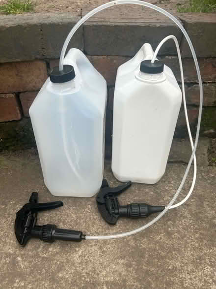 Photo of free empty containers with spray nozzle (Elmdon Heath B91) #1