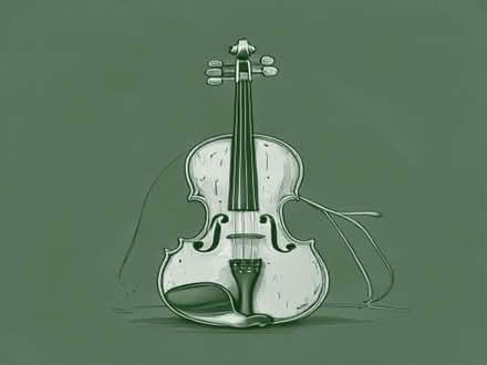 Photo of Full sized violin with case and bow (Staveley LA8) #1