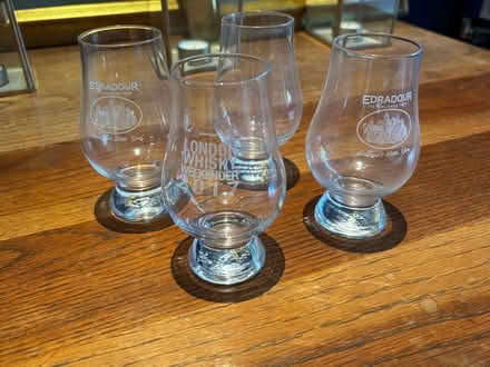 Photo of free 4 x whisky tasting glasses (West Norwood SE21) #3