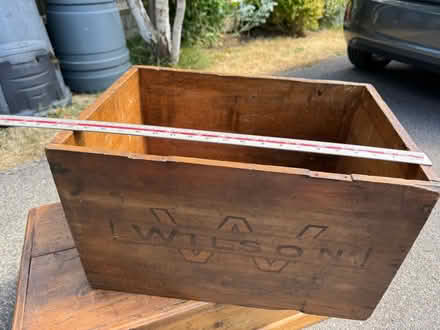 Photo of free Old Pine Box - perfect for 12” vinyl (Hassocks BN6) #2