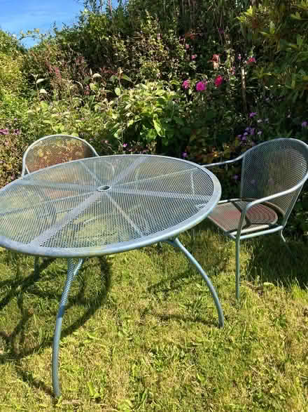 Photo of free Garden table and 4 chairs (St Buryan TR19) #1
