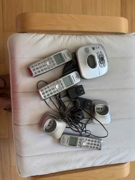 Photo of free Landline—Cordless base & handset (Homestead and Wolfe) #1