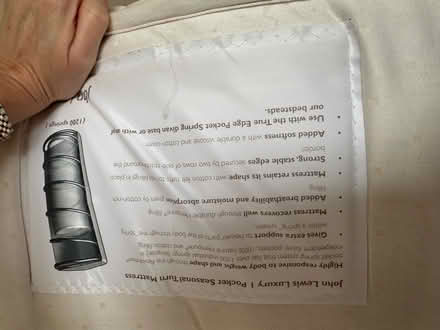 Photo of free Single divan bed & mattress (Southport PR8) #2