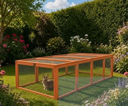 Photo of free Chicken/guinea pig or rabbit run (Moveable) (Hawkinge CT18) #1