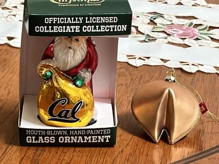 Photo of free Glass Christmas Tree Ornaments (Wolfe & Reed) #1